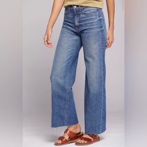 Current / Elliott THE NAVIGATOR WIDE LEG JEAN in Melville